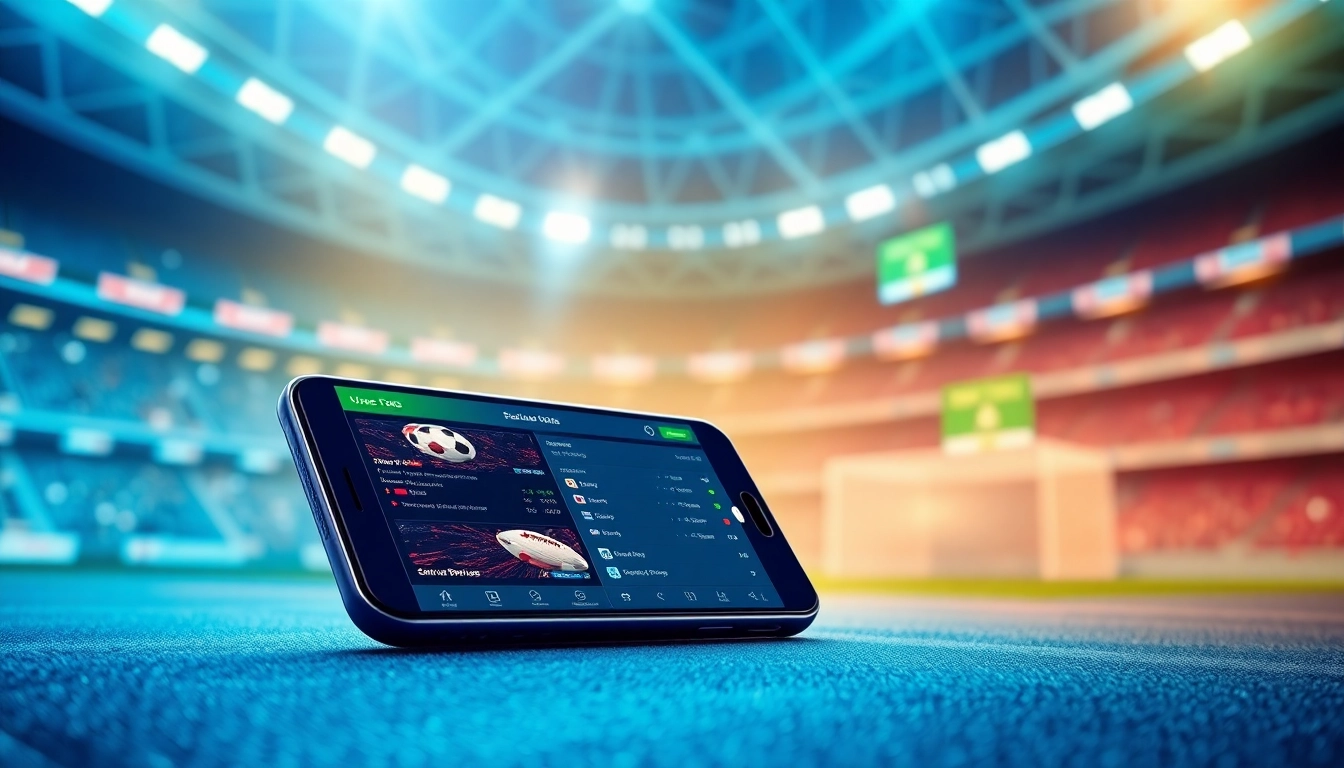 Engage with ezybet's cutting-edge sports betting app interface showcasing live odds and vibrant promotions.