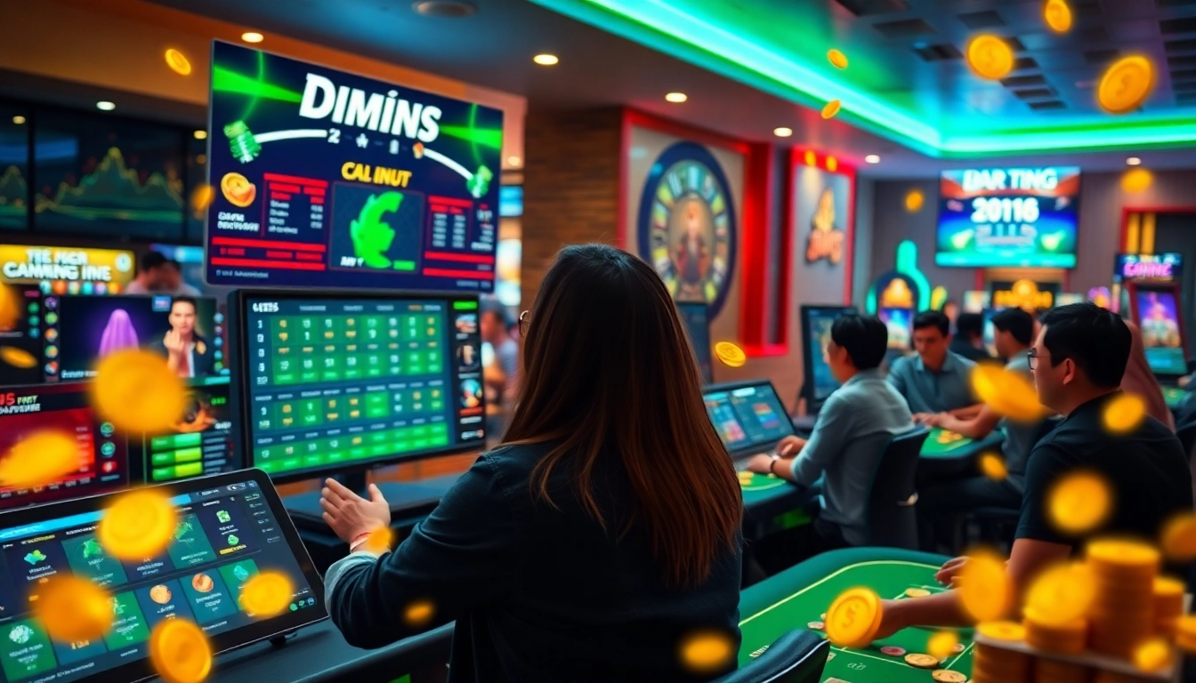 Experience the thrill of Nhà cái uy tín with trustworthy online gambling options showcasing vibrant digital interfaces.