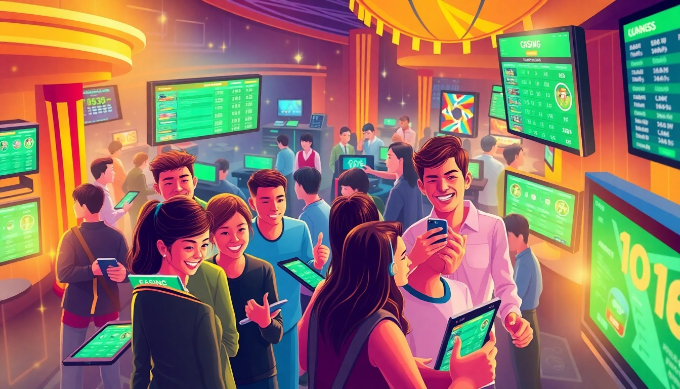 Experience the thrill of the nhà cái uy tín nhất Việt Nam through our vibrant digital casino image.