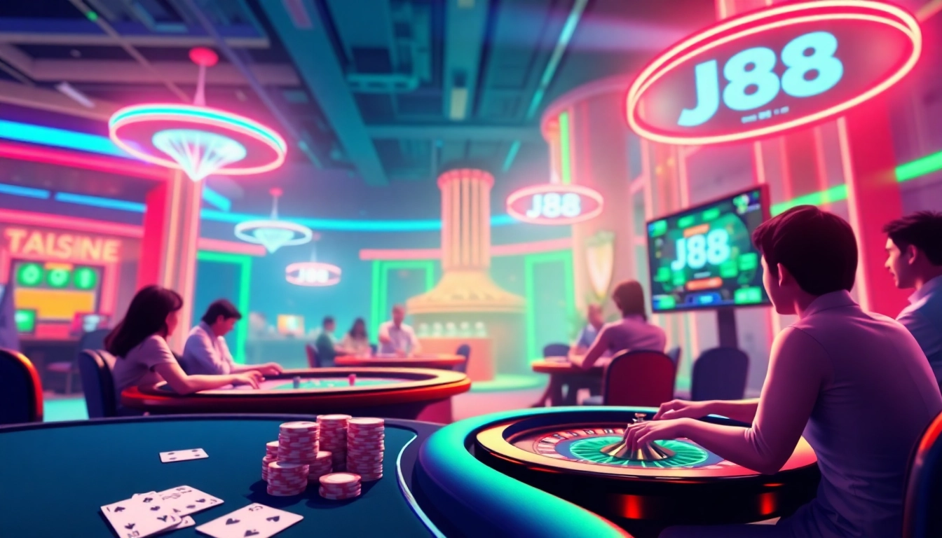 Experience thrilling games at https://j88hh.com/ with vibrant visuals and engaging players.