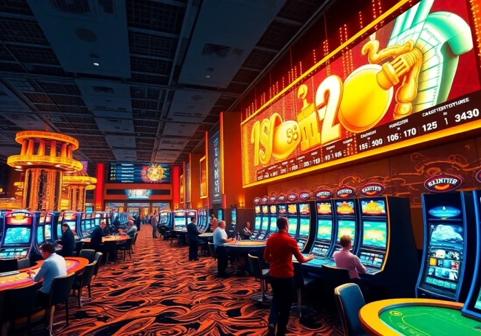 Experience the exhilarating atmosphere of gambling at https://deanmadonia.com/ with a bustling casino scene.