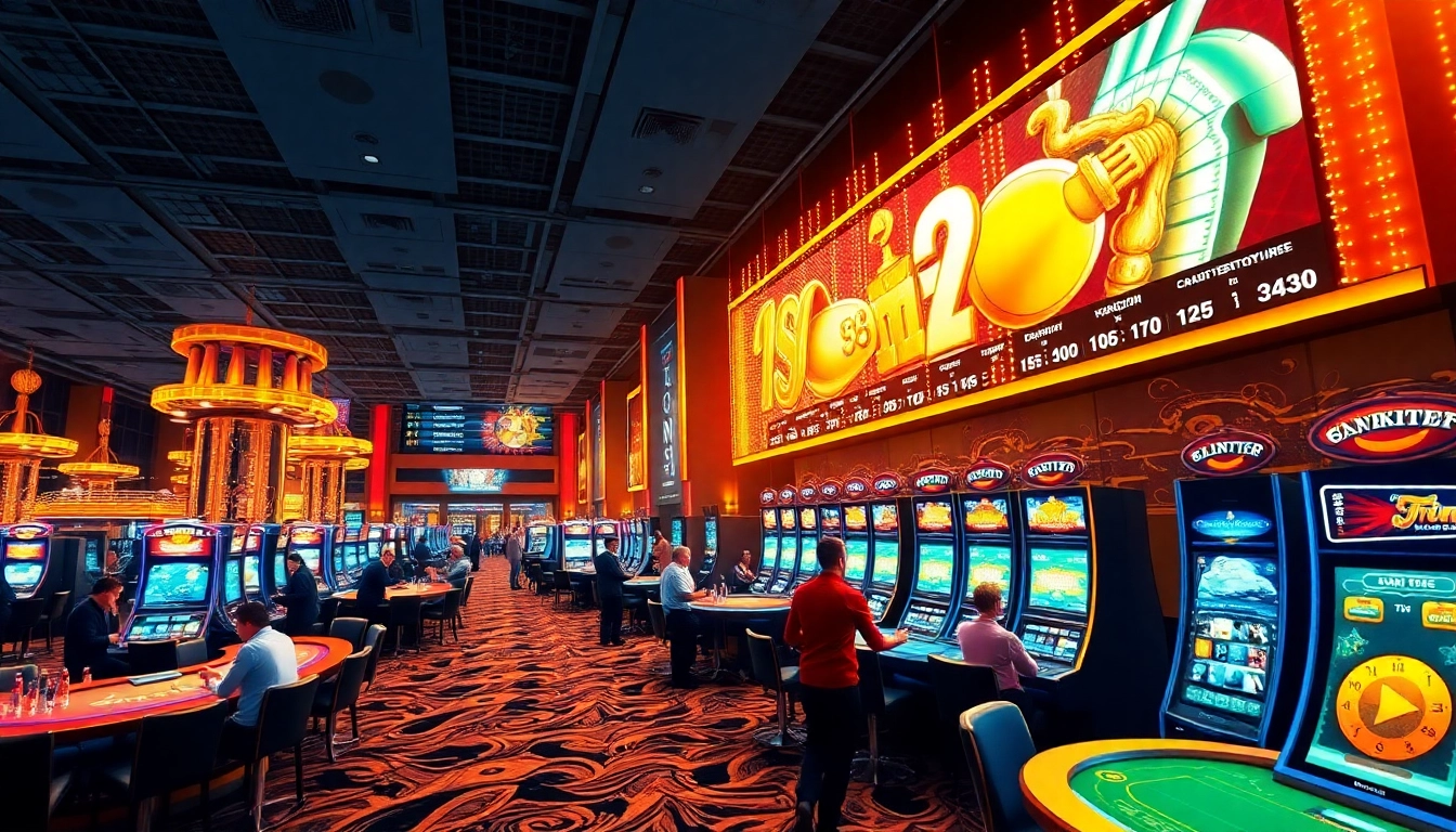 Experience the exhilarating atmosphere of gambling at https://deanmadonia.com/ with a bustling casino scene.